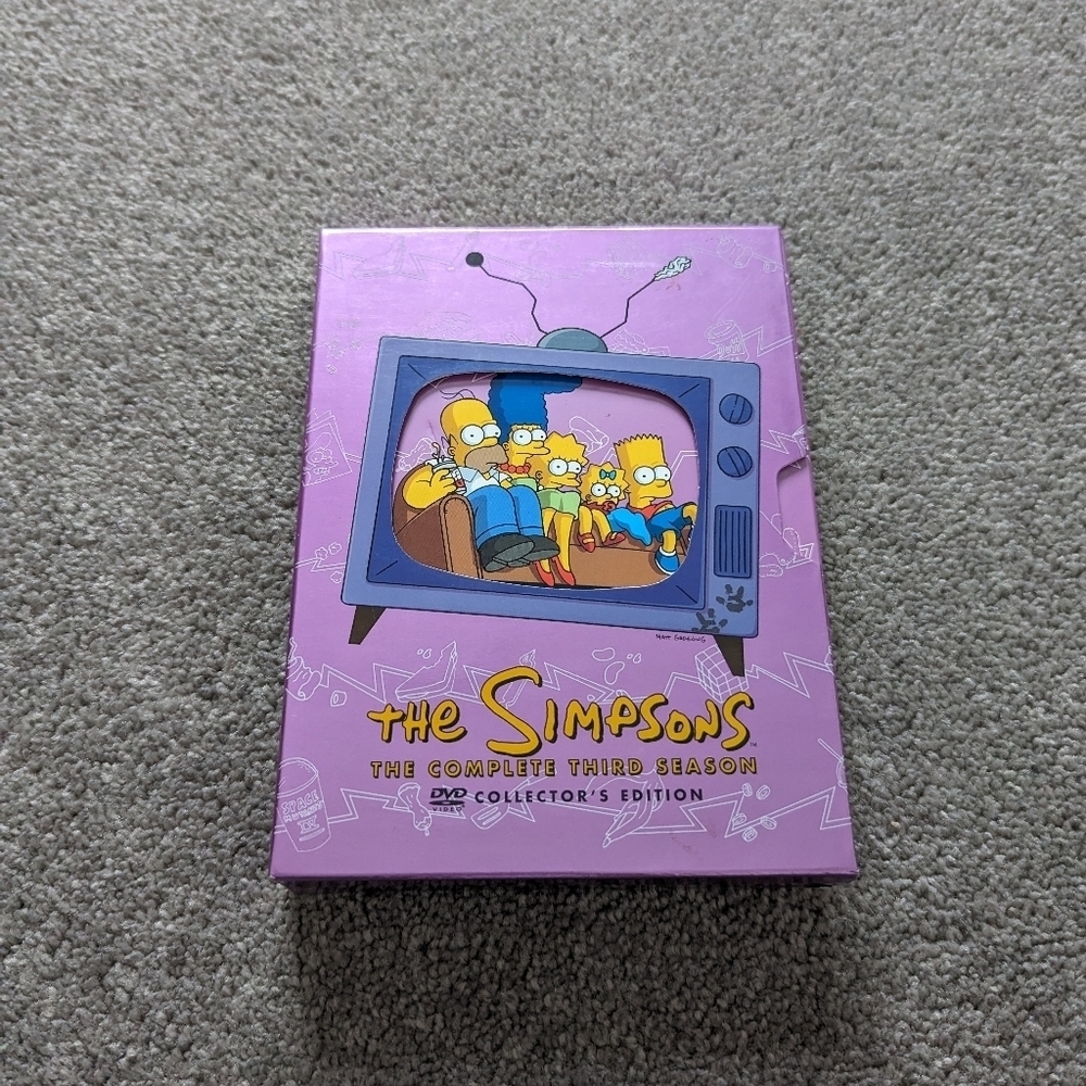 The Simpsons - Season 3 (DVD, 4-Disc Set, Bilingual version)